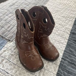 Toddler cowboy boots. Size 7